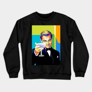 Leonardo Dicaprio Cheers Meme Pop Art Crewneck Sweatshirt